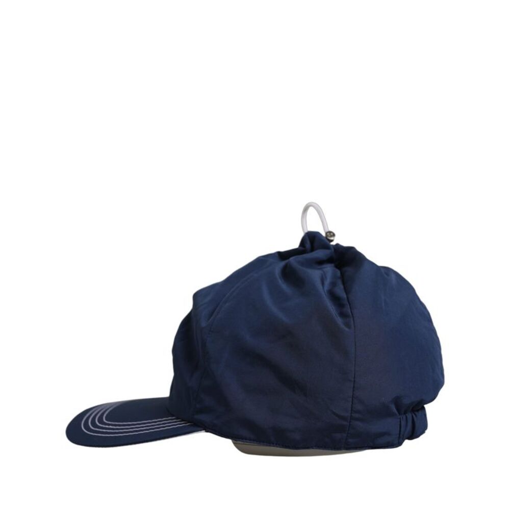 Dolce & Gabbana Men Navy Blue Polyester Baseball Capello Men's Hat
